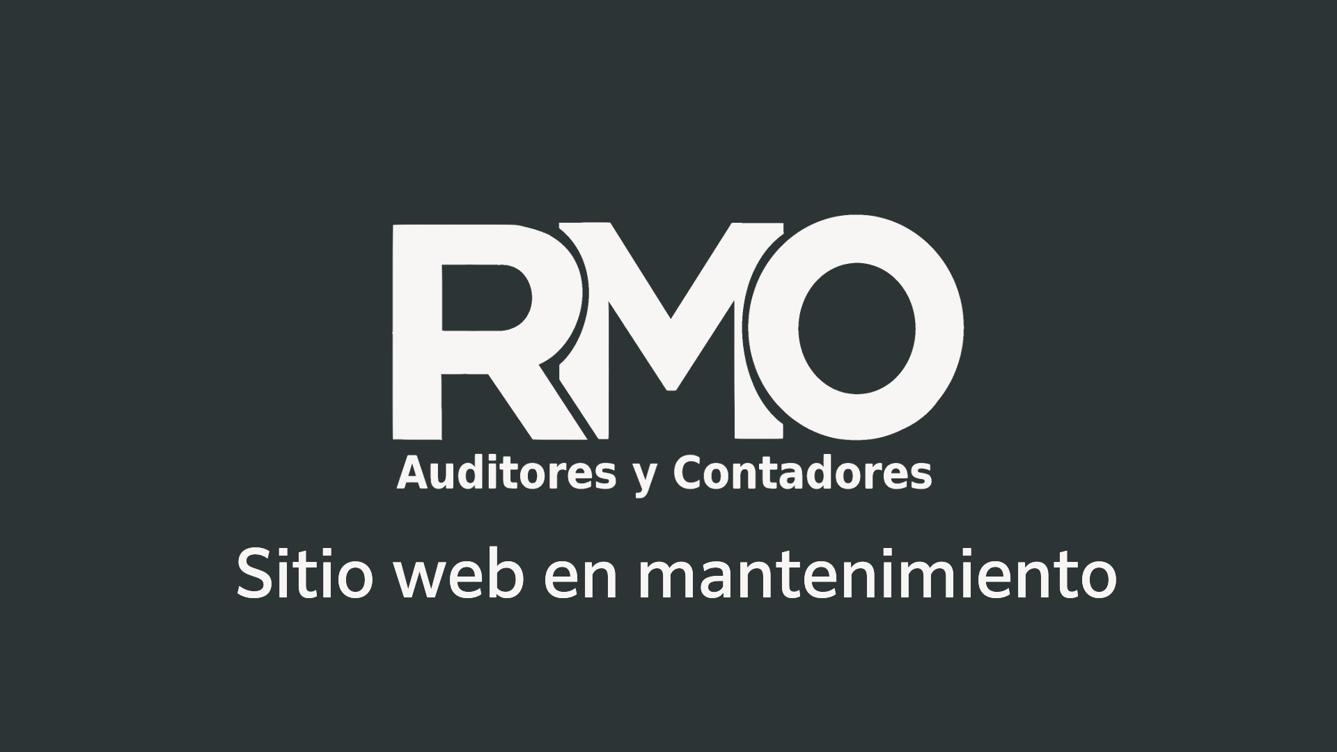Sitio en Mantenimiento